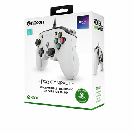 Videogame console joystick Nacon XBXPROCOMPACTWHITE