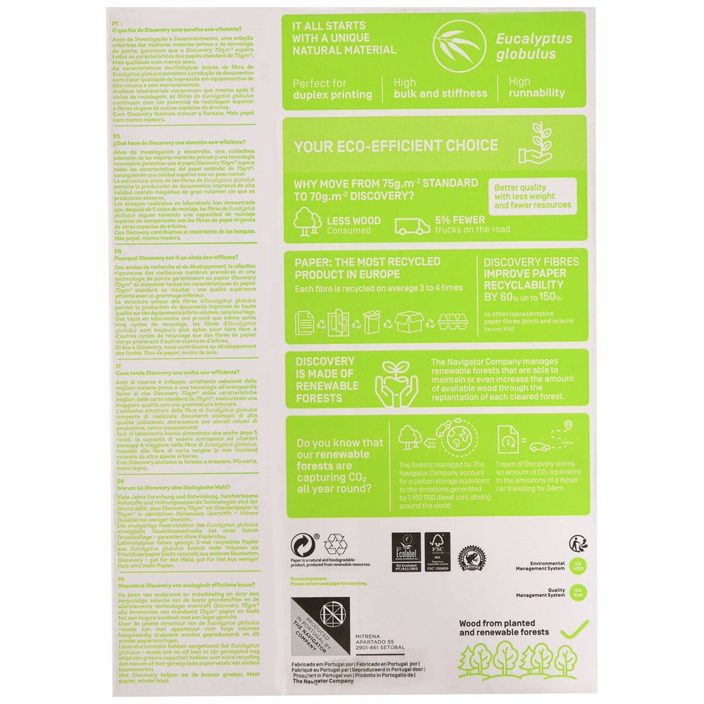 Printer Paper Navigator 55912-REAM (Refurbished B)