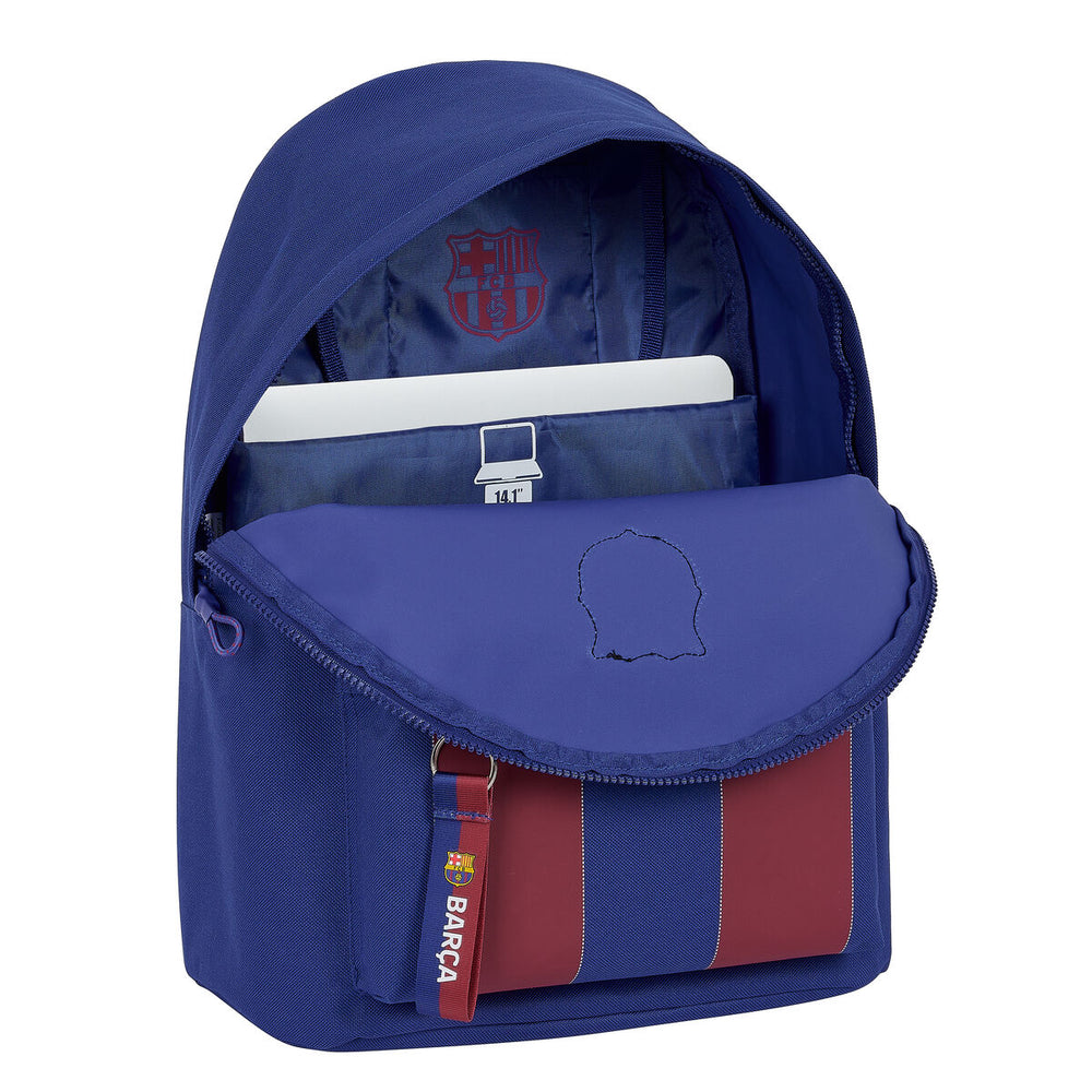 Laptop Backpack F.C. Barcelona Red Navy Blue 31 x 41 x 16 cm