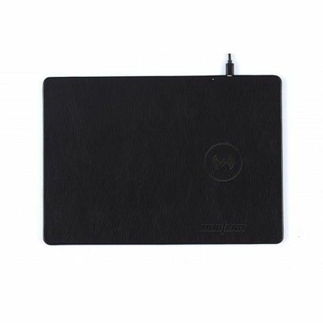 Mat with Qi Wireless Charger MiniBatt Power Pad Black