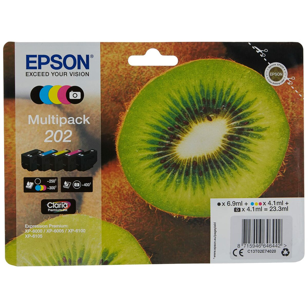 Compatible Ink Cartridge Epson C13T02E74020 Multicolour