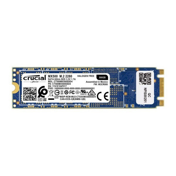 Hard Drive Crucial CT500MX500SSD4 SSD 500 GB SATA III