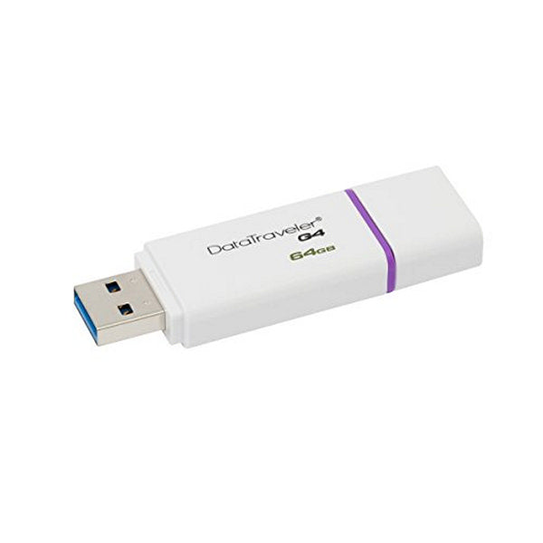 Pendrive Kingston DTIG4 64 GB USB 3.0 White Purple