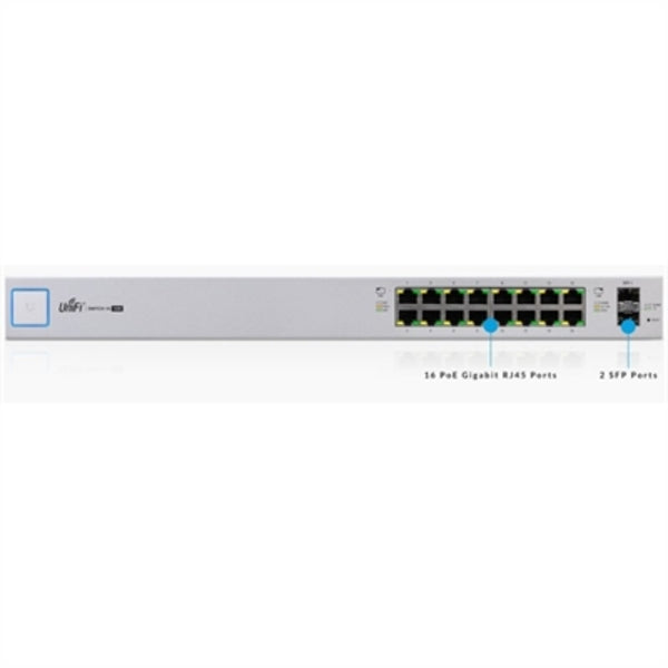 Cabinet Switch UBIQUITI US-16-150W 16P GIGABIT