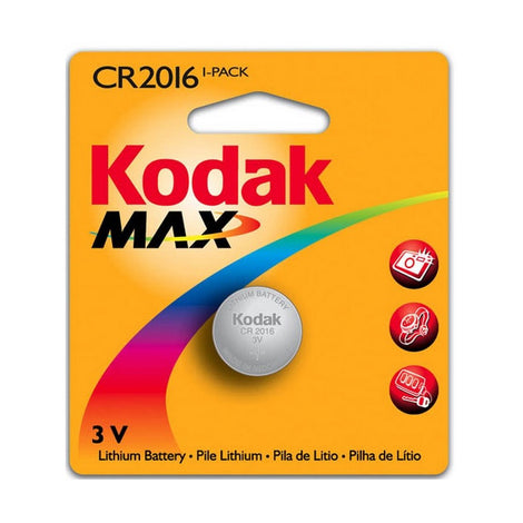 Lithium Button Cell Battery Kodak KCR2016 3 V Silver