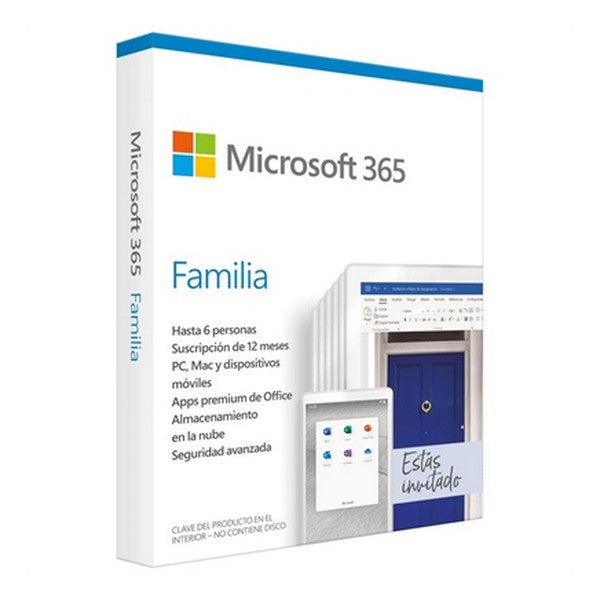 Microsoft Office 365 Home Microsoft 6GQ-01167 (6 Licences)