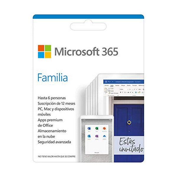 Microsoft Office 365 Home Microsoft 6GQ-01167 (6 Licences)