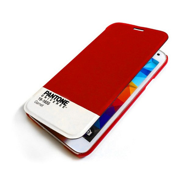 Folio Mobile Phone Case Pantone Universe Galaxy S5 Maroon