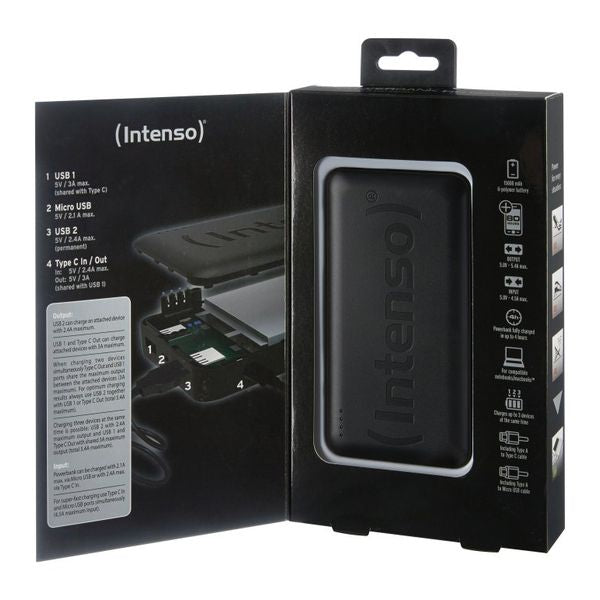 Power Bank INTENSO 7332540 15000 mAh Black