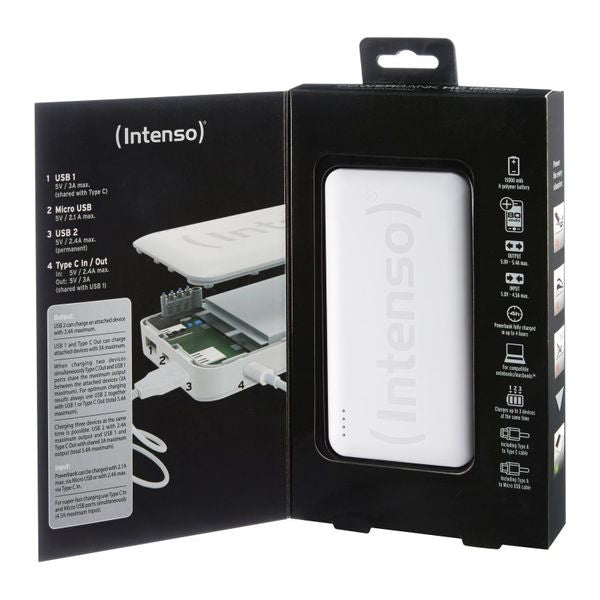 Power Bank INTENSO 7332542 15000 mAh White