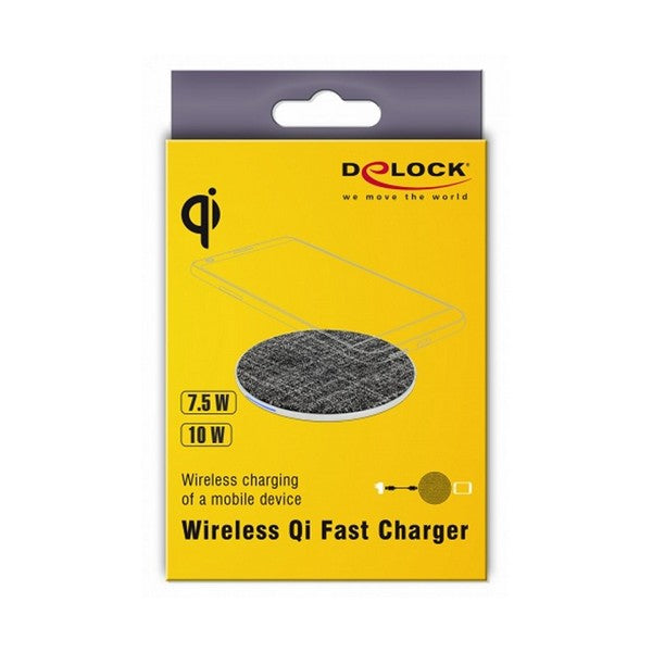 Cordless Charger DELOCK 65919 Black