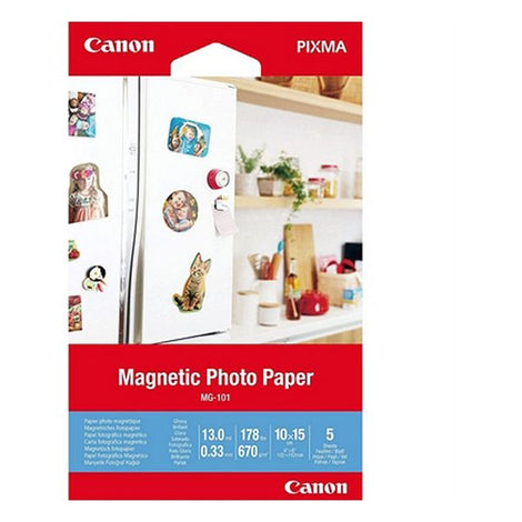 Glossy Photo Paper Canon MG-101 (5 Sheets)