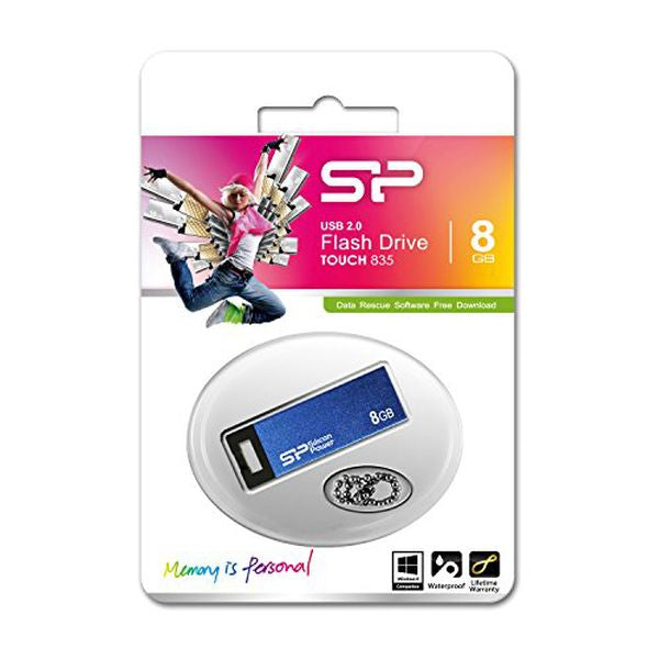 USB stick Silicon Power Touch 835 8 GB Blue