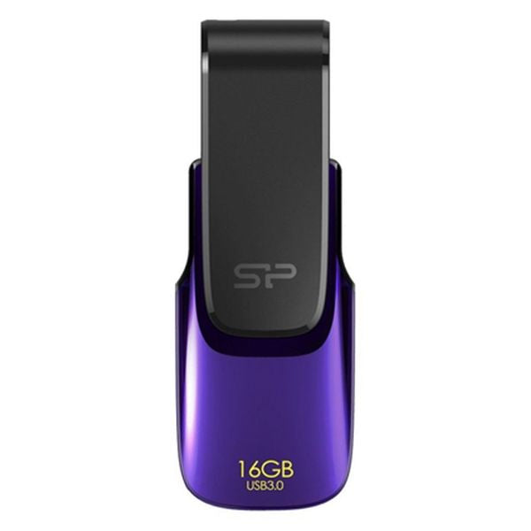 USB stick Silicon Power B31 16 GB Black Purple