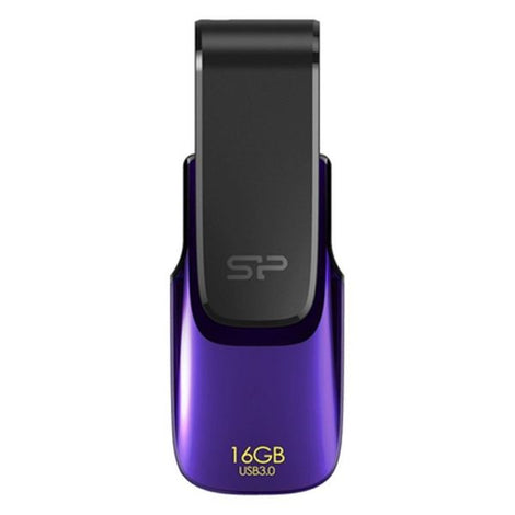 USB stick Silicon Power B31 16 GB Black Purple