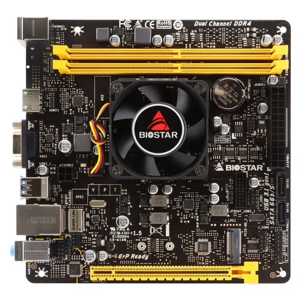 Motherboard Biostar A10N-9830E mITX DDR4 AMD® FX-9830P