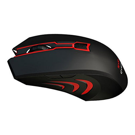 LED Gaming Mouse Mars Gaming Mars MAM0 2800 dpi Black Red