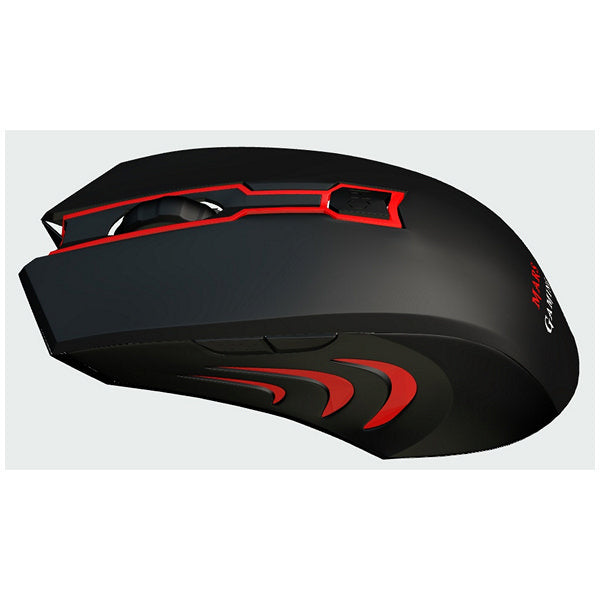 LED Gaming Mouse Mars Gaming Mars MAM0 2800 dpi Black Red