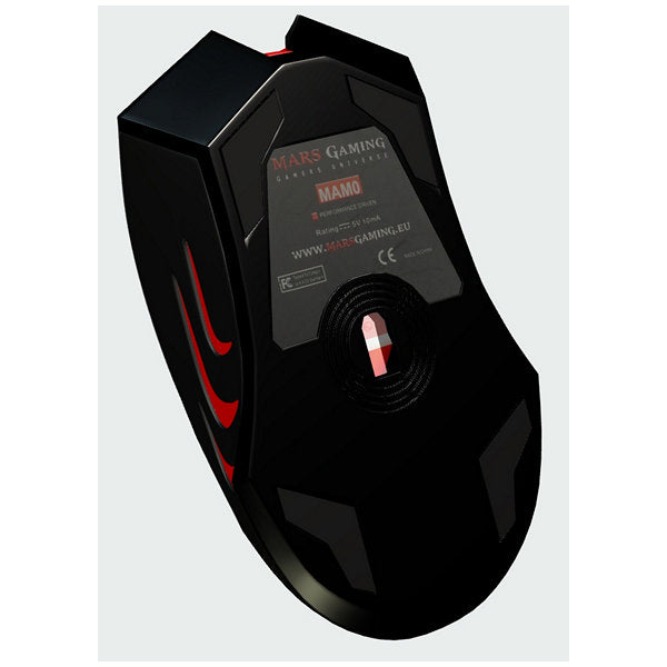 LED Gaming Mouse Mars Gaming Mars MAM0 2800 dpi Black Red