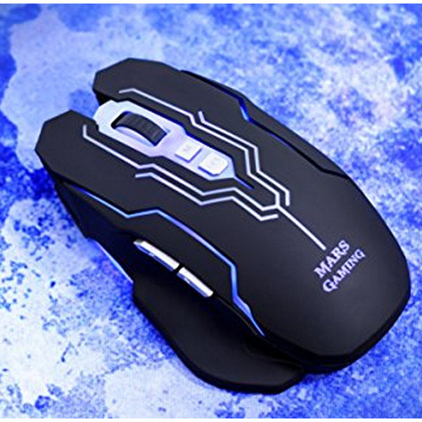 LED Gaming Mouse Mars Gaming Mars MM216 5000 dpi Black