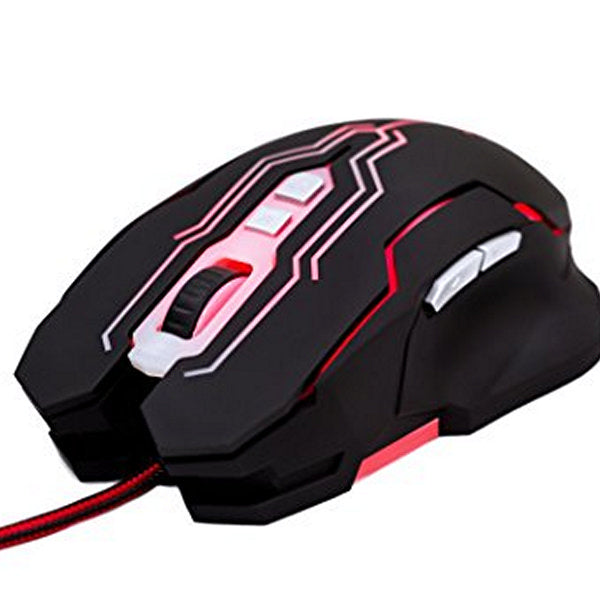 LED Gaming Mouse Mars Gaming Mars MM216 5000 dpi Black