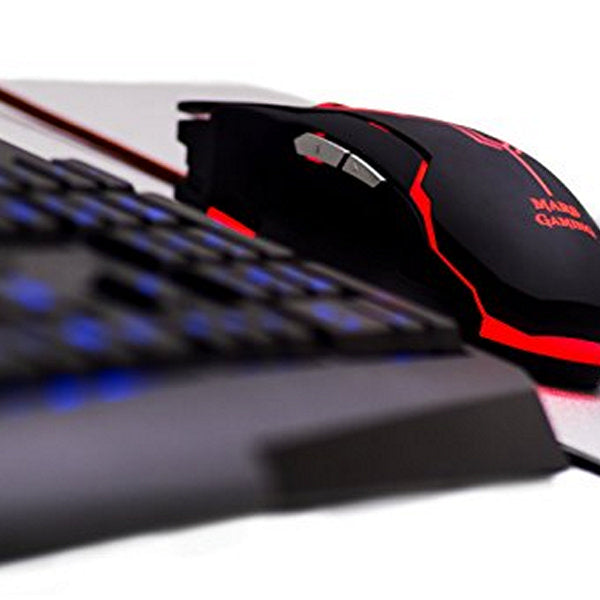 LED Gaming Mouse Mars Gaming Mars MM216 5000 dpi Black