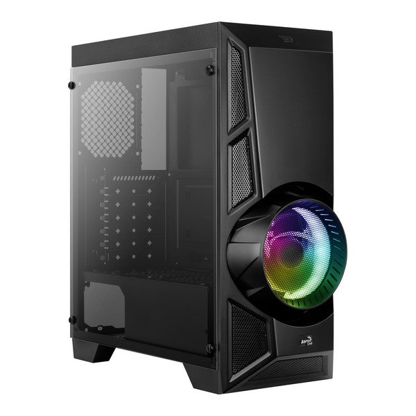 Micro ATX / Mini ITX / ATX Midtower Case Aerocool Aero Engine RGB LED Black