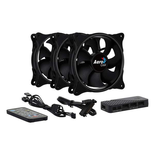 Ventilator Aerocool Eclipse 12 Pro Ø 12 cm RGB (3 pcs)