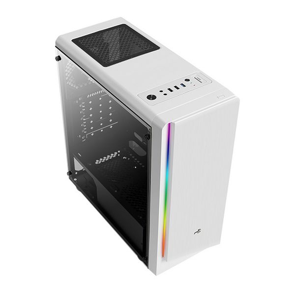 Micro ATX / Mini ITX / ATX Midtower Case Aerocool Rift RGB LED White