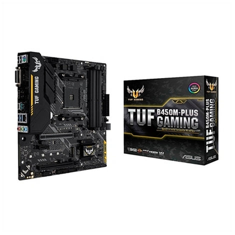 Gaming Motherboard Asus Tuf B450M-Plus mATX DDR4 AM4 RGB