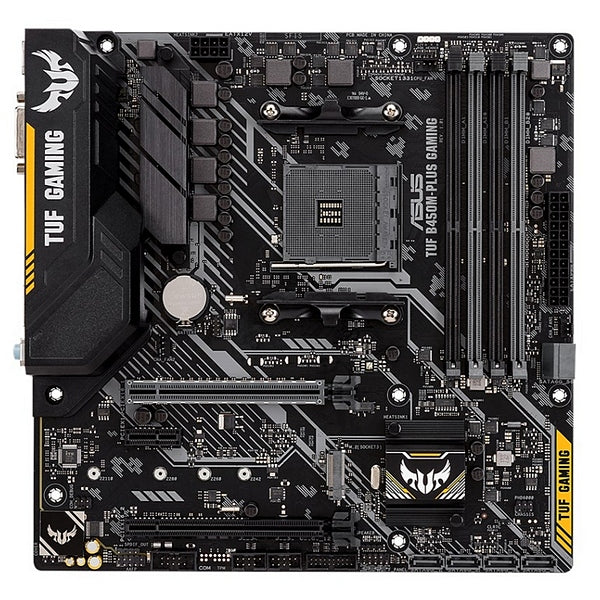 Gaming Motherboard Asus Tuf B450M-Plus mATX DDR4 AM4 RGB