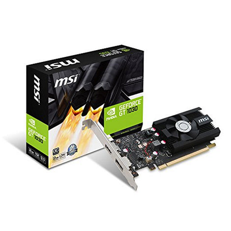 Graphics card MSI VGA NVIDIA GT 1030 LP OC 2 GB DDR5