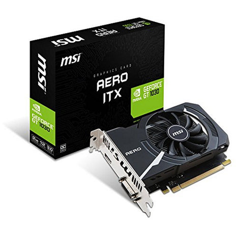 Graphics card MSI VGA NVIDIA GT 1030 AERO ITX OC 2 GB GDDR5