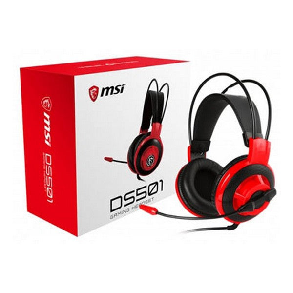 Gaming Headset with Microphone MSI DS501 Red