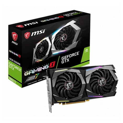 Gaming Graphics Card MSI NVIDIA GTX 1660 Ti GAMING X 6 GB GDDR6