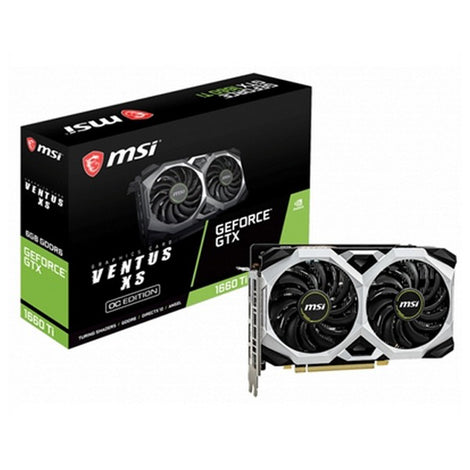 Gaming Graphics Card MSI NVIDIA GTX 1660 Ti VENTUS XS 6 GB GDDR6