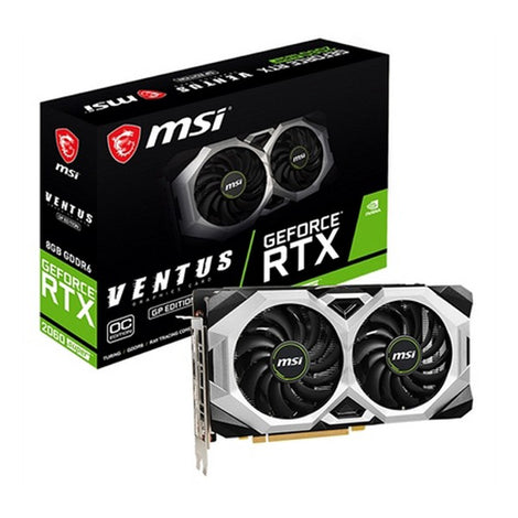 Gaming Graphics Card MSI Nvidia RTX 2060 Super Ventus 8 GB GDDR6