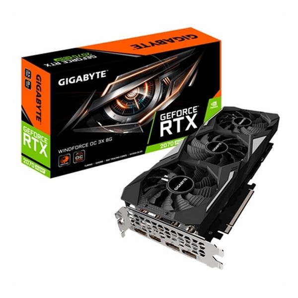 Gaming Graphics Card Gigabyte NVIDIA 2070 SuperWindForce 8 GB GDDR6