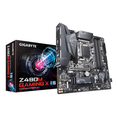 Gaming Motherboard Gigabyte Z490M mATX DDR4 LGA1200