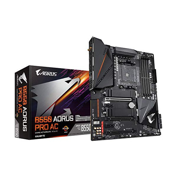 Gaming Motherboard Gigabyte B550 Aorus Pro GAB55APRW-00-G ATX DDR4 AM4 WiFi