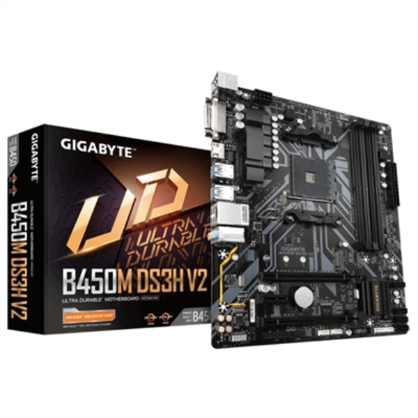 Motherboard Gigabyte GA-B450M-DS3H V2 mATX DDR4 AM4