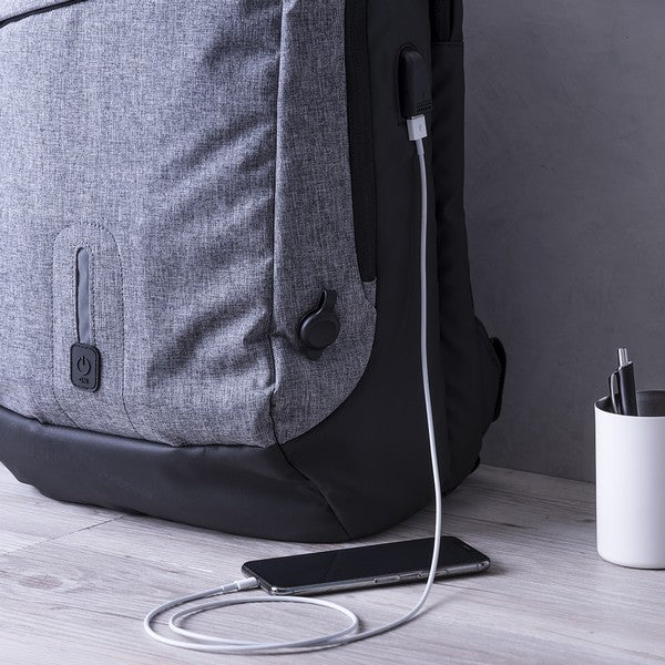 Rucksack with  Power Bank and Tablet and Laptop Compartment 8000 mAh 145971