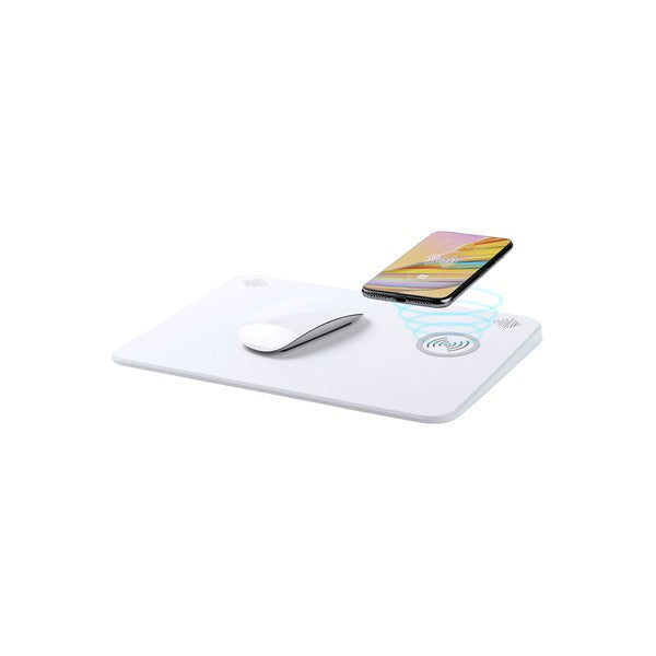 Mat with Qi Wireless Charger Bluetooth 4000 mAh 2W White 146126