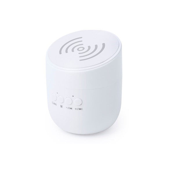 Bluetooth Speaker with Qi Wireless Charger 3W White 146138