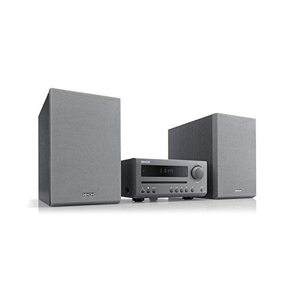 Mini Hifi Denon D-T1 30W Bluetooth Grey