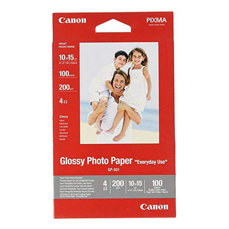 Glossy Photo Paper Canon Glossy 10 x 15 cm (100 uds)