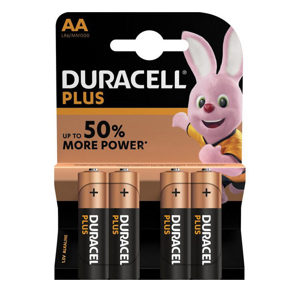 Batteries Plus Power Lr06 DURACELL (4 uds)