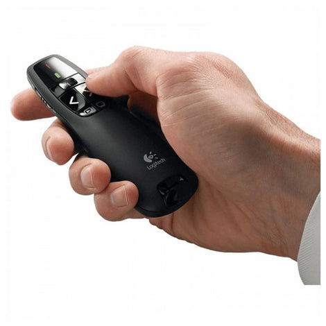 Laser Pointer with USB connection Logitech Wireless Presenter R400 10 m Black