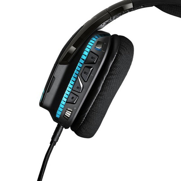 Gaming Earpiece with Microphone Logitech G6333 Artemis Spectrum USB Black