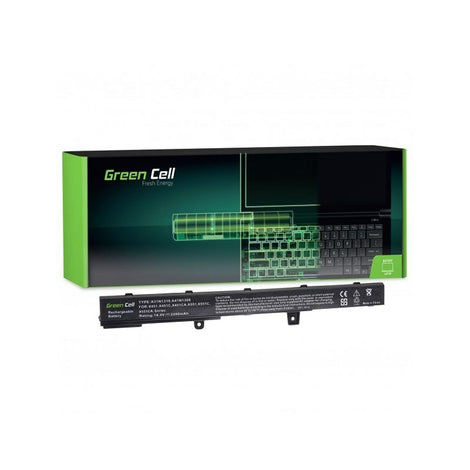 Notebook Battery Green Cell AS75 Black 2200 mAh